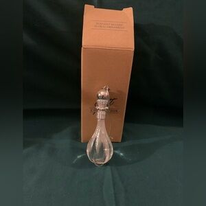 Vintage 2000 Avon Crystal Teardrop Ornament